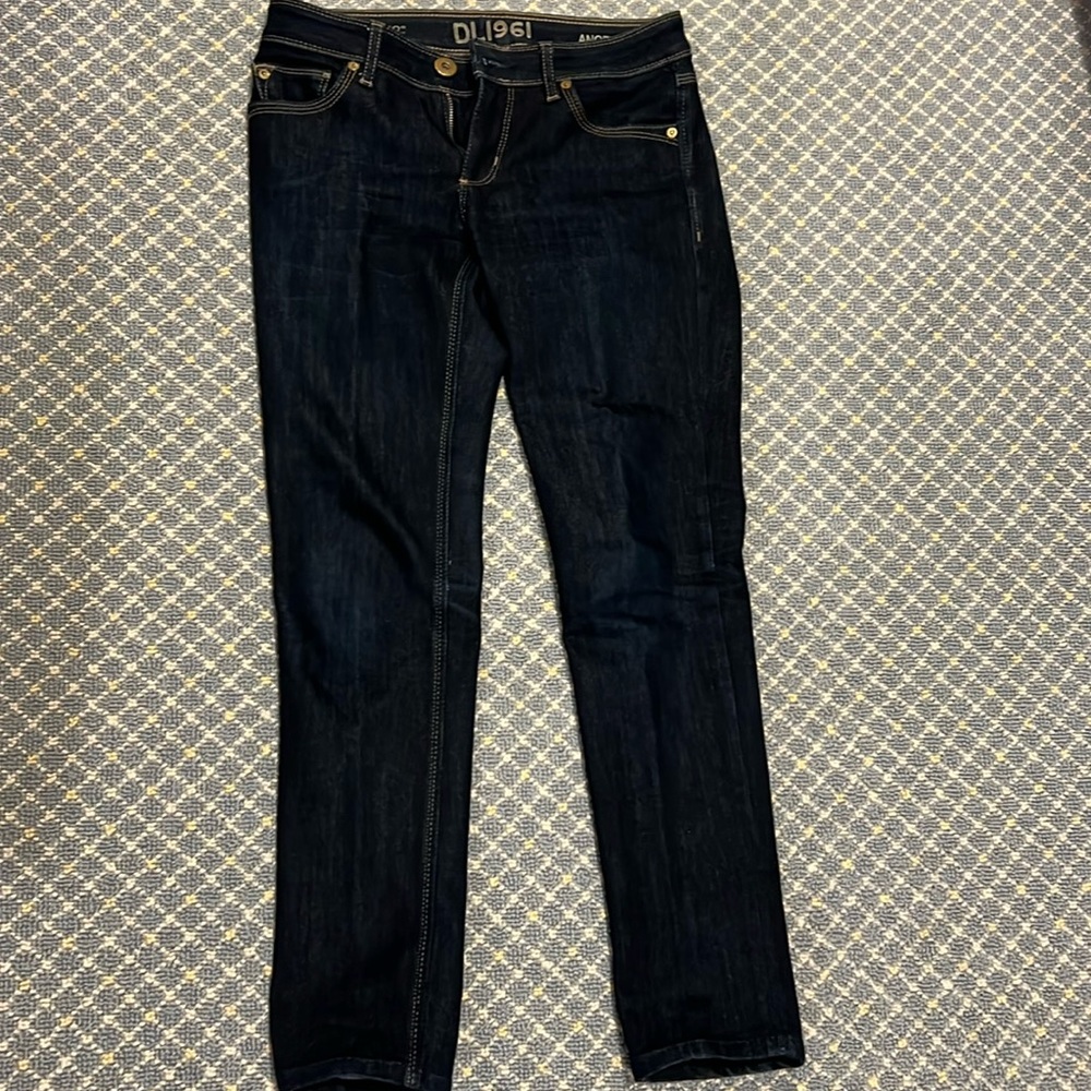 DL 1961 angel mid rise skinny ankle jean